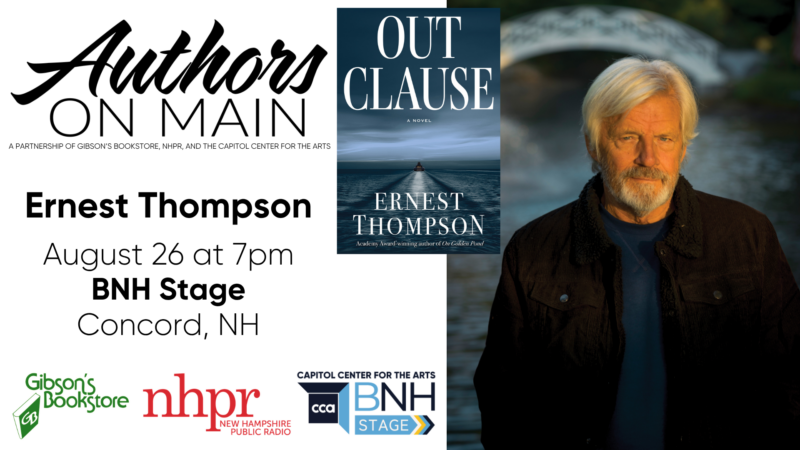 Authors on Main with Oscar Winner Ernest Thompson